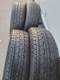 General Grabber Used 1 month All season 255/70R17 tires