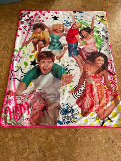 Vintage High School Musical Fleece Blanket, View more