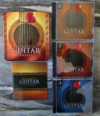 Coffret de 3 cd Romantic Guitar classics