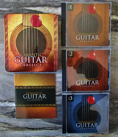 Coffret de 3 cd Romantic Guitar classics, View more