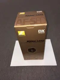 Nikkor AF-S DX Zoom 17-55mm f/2.8G IF ED Lens - Box Only