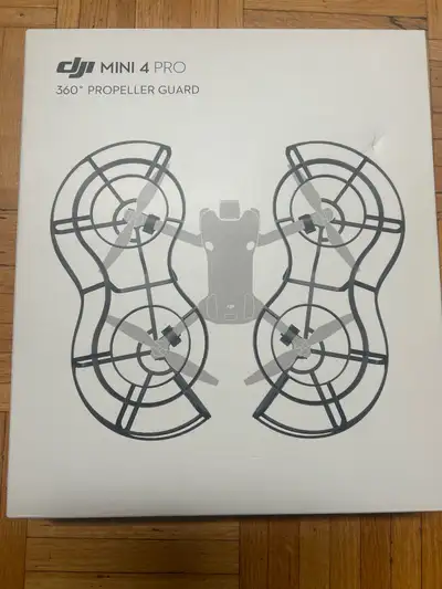 Enhance the safety of your DJI Mini 4 Pro with this 360° Propeller Guard. Brand new in box, this acc...