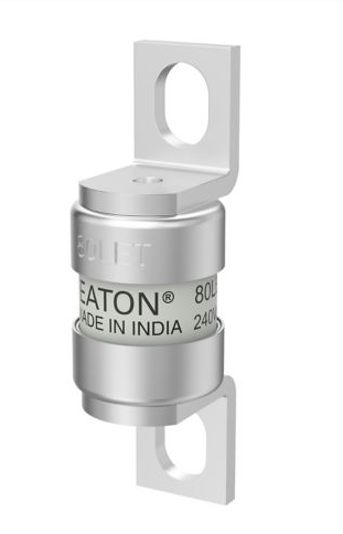 Eaton/Bussmann 80LET Fuse, 80A 240 VAC, Bolt, Fast Acting HRC, View more