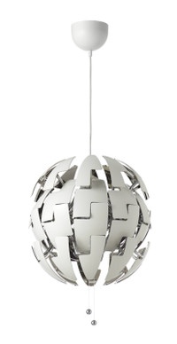IKEA PS 2014 “Death Star” NiB Ceiling Light  - White & Silver
