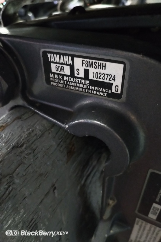 2009 Yamaha 8hp 4Stroke Outboard Motor in Other in Muskoka - Image 2