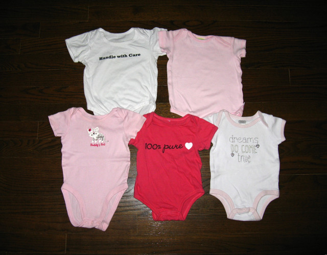girl 3-6m diaper shirts in Clothing - 3-6 Months in City of Toronto