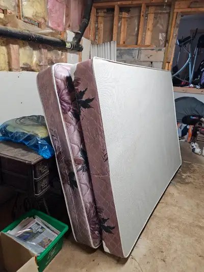 Matched box spring and mattress