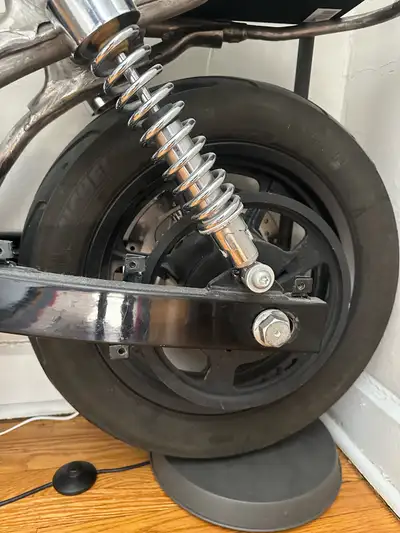 What you see in the pic is what’s available. The wheel is off of 2019 Harley. Sorry not sure what ma...