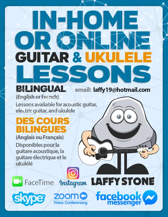 In Home OR Online Guitar Lessons