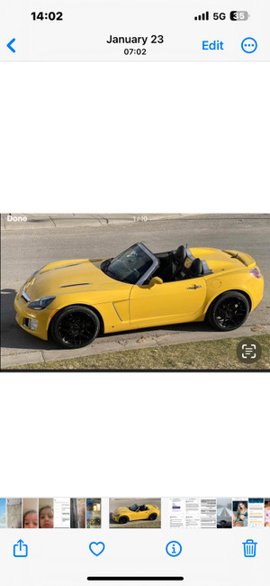 2007 Saturn Sky Rear wheel drive 