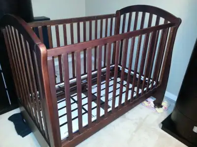 Designer Ragazzi strong solid Crib Espresso colour - 401/Dixon, View more