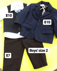 Toddlers' suit... size 2