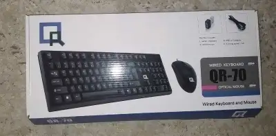 QR-70 Keyboard and Mouse, View more