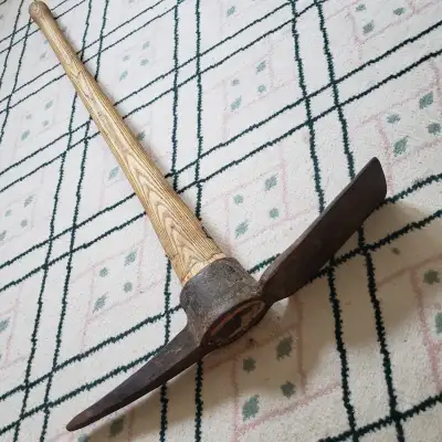 This Mattock, or whatever you like to call it, had been refurbished with a rehung handle and is in g...
