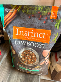 instinct raw boost puppy dog food