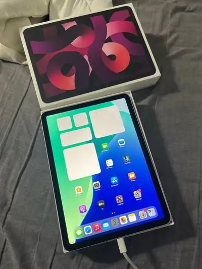 Apple iPad Air 5 Rose Gold 64GB (M1) Pristine Condition , View more