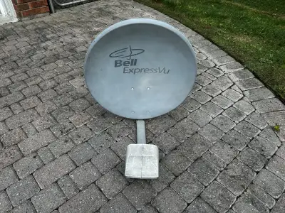 Bell dual LNB dish