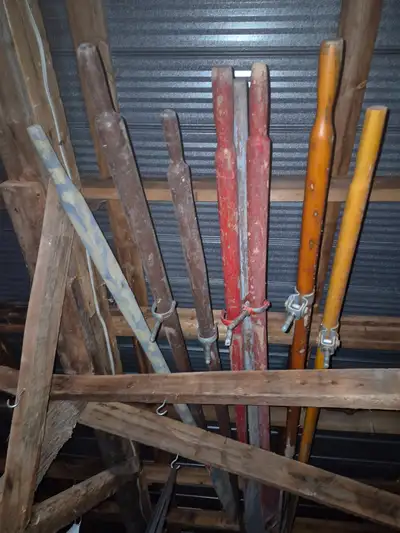 Antique Wooden oars, View more