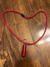 Necklace/Keychain Pill Holder