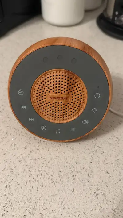 HOUSBAY WHITE NOISE MACHINE, LIKE NEW, View more