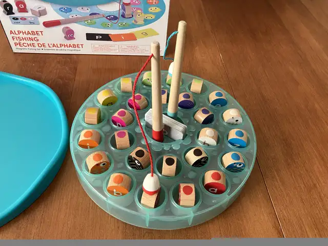 Battat Educational Alphabet Magnetic Fishing Game, Complete in Toys & Games in City of Montréal - Image 5