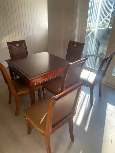 table with 6 chairs , View more