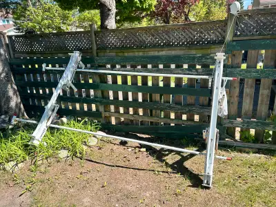 This used roof rack, measuring 9 feet by 6 feet, is ready for your next big project or adventure! Wh...