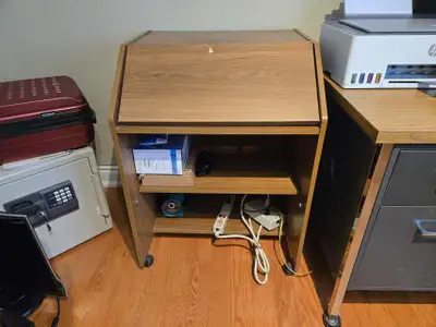 Located upstairs. 25" L x 23" D x 34" H See instructions below if you are interested in this item. T...