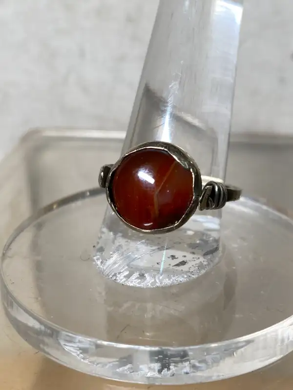 Antique Egyptian Agate Ring 9 Size. in Arts & Collectibles in Vancouver - Image 5