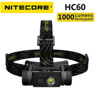 NITECORE HC60 HEADLAMP - UPGRADED TO NITECORE NL1835HP 18650 350