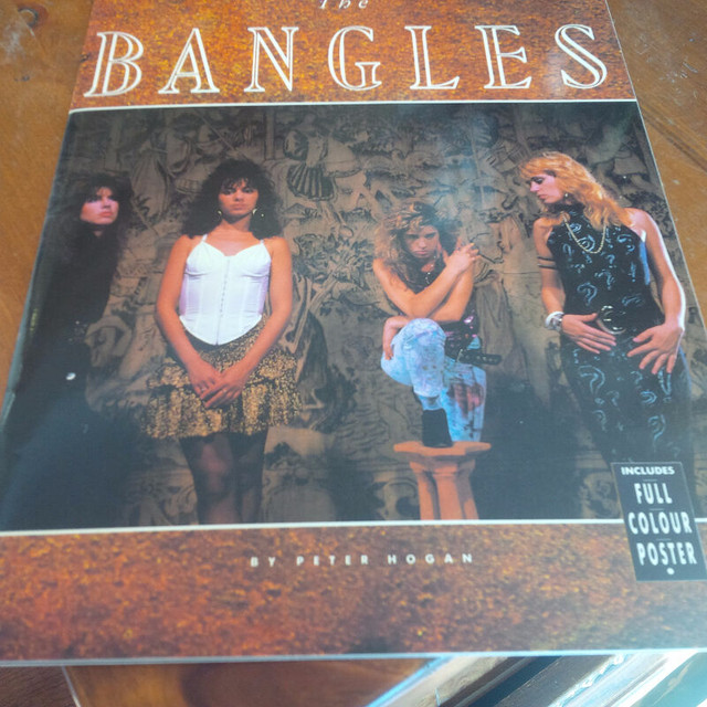 Book: The Bangles, Includes Full Colour Poster, 1989 in Arts & Collectibles in Stratford