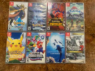 Nintendo Switch Games, View more