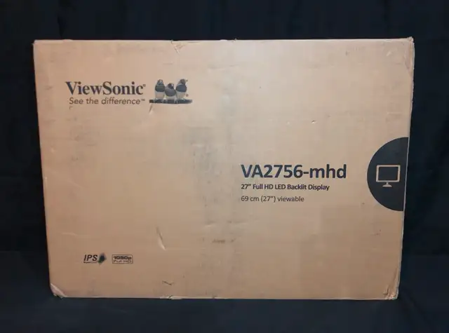 ViewSonic 27" IPS Monitor FHD LED VA2756-MHD 2023 Model in Monitors in City of Montréal - Image 5