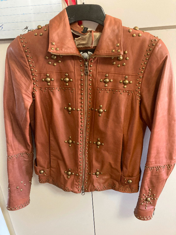Harley Davidson leather jacket woman’s in Other in Belleville