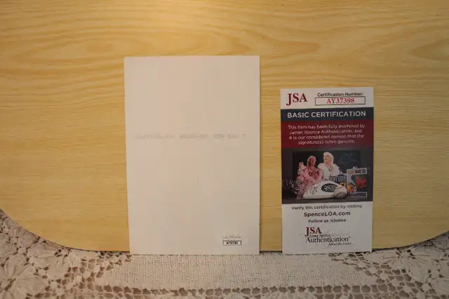 Tony Fernandez autographed 4x6 photo in Arts & Collectibles in Mississauga / Peel Region - Image 4