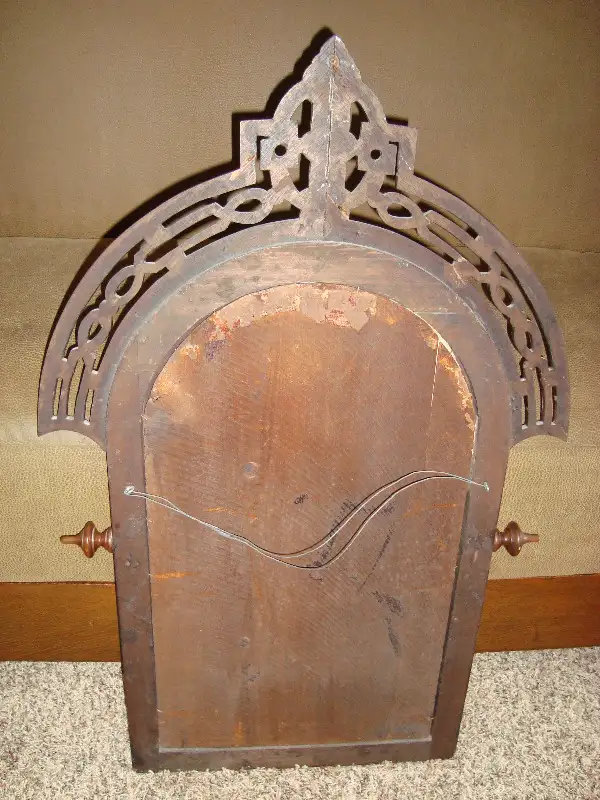 VINTAGE VICTORIAN WALL MIRROR in Arts & Collectibles in Norfolk County - Image 6