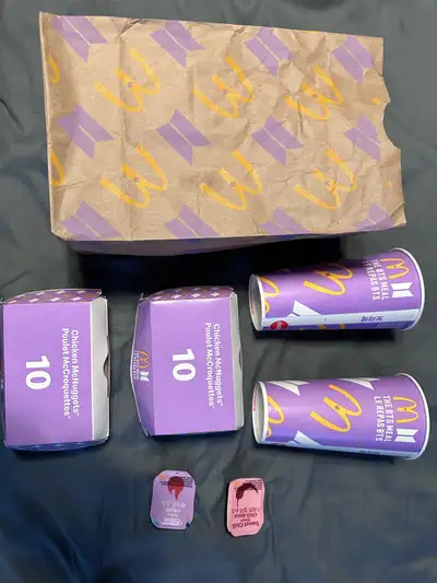 mcdonalds bts meal packaging, View more