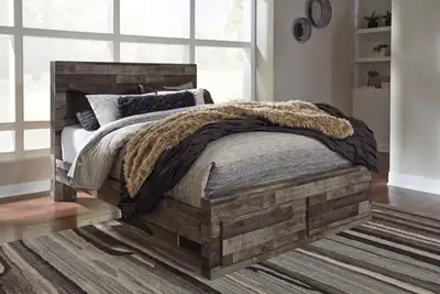 New Derekson Queen Storage Platform Bedframe, View more