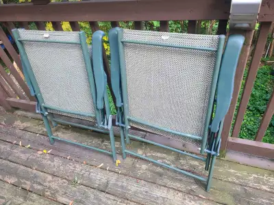 Folding Outdoor Chairs Set of 2, View more