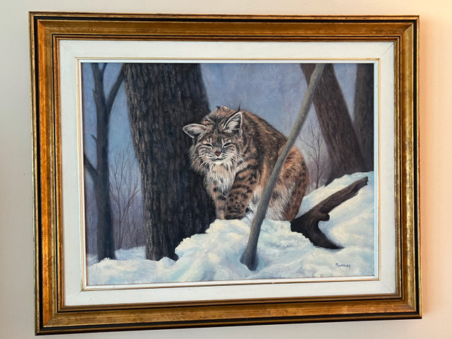 Original Art- Oil Painting by Calgary artist, 18x24 (24x32 Fr.) in Arts & Collectibles in Calgary