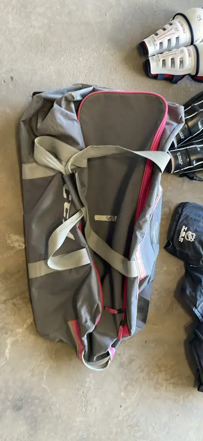 CCM Bauer Hockey Gear Skates Pants Shin Guards Bag, View more