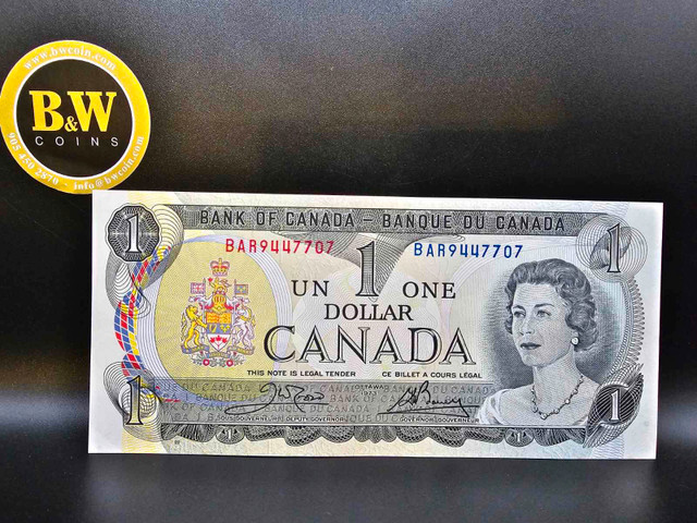 1973 Canadian $1 BC-46a-i CH-UNC Banknote!!! dans Art et objets de collection  à Région de Mississauga/Peel