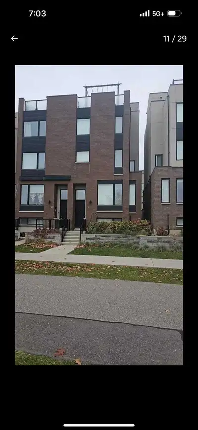 A spacious and Furnished room is available for rent in a modern 3-bedroom apartment located at Keele...