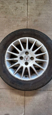 15 inch Acura Honda wheels and tires