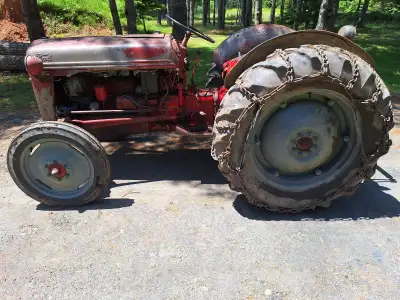 1949 Ford 8N in good working order. Approximately 23 HP, 4 speed. Hours unknown. New crank seals, oi...