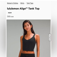 Size 8 Lululemon Align Top