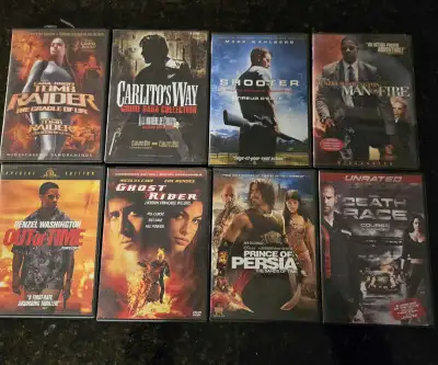 Thriller, Horror, Action DVDs, View more