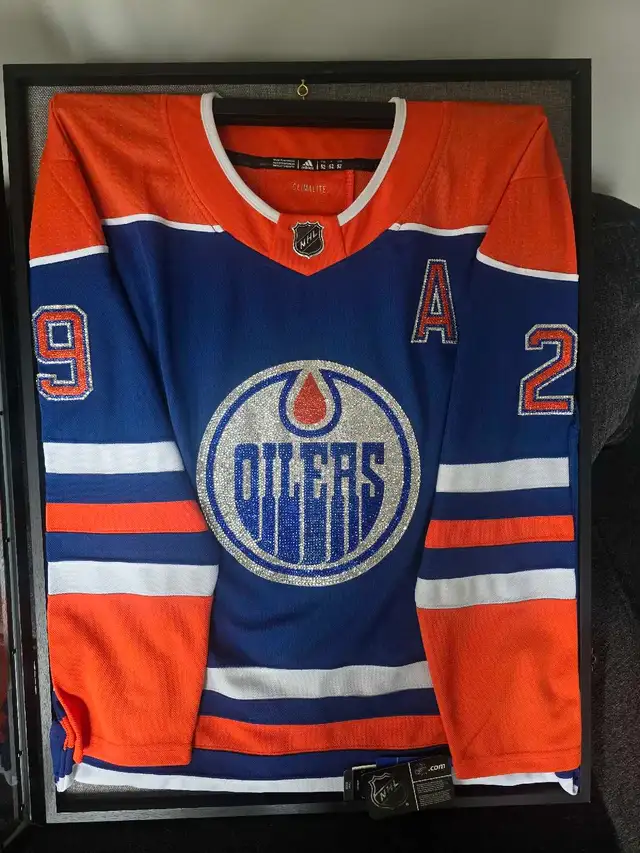 Jeweled Oilers Draisaitl Jersey-$3250