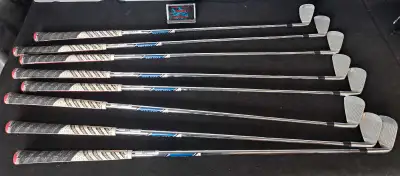 8PC LEFT HANDED CALLAWAY X FORGED 3 - PW CLUBS (29436183), View more