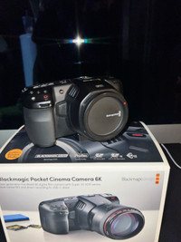 Blackmagic Pocket Cinema Camera 6K With Sigma 18-35mm Lens